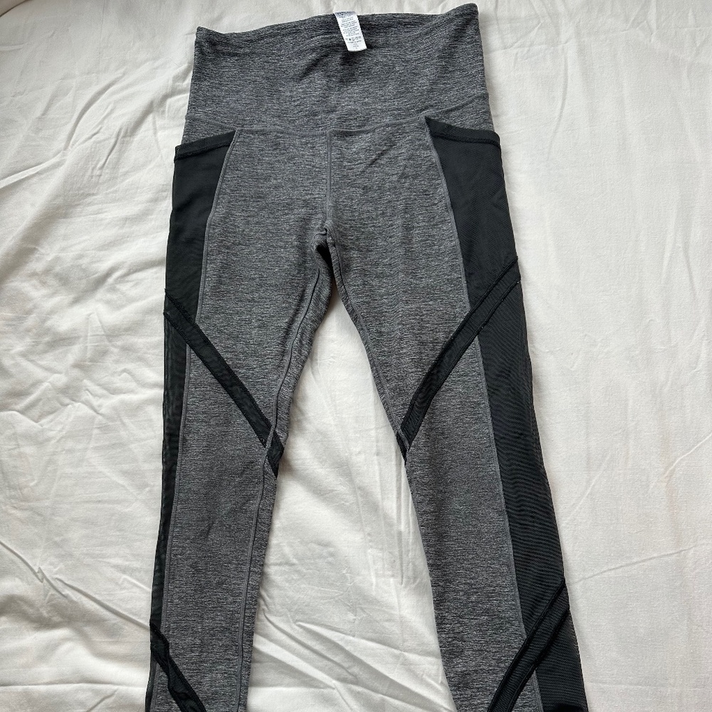 IVIVVA by lululemon leggings, size Y12, color gray